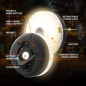 Portable LED Camping String Light