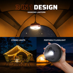 Portable LED Camping String Light