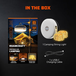 Portable LED Camping String Light