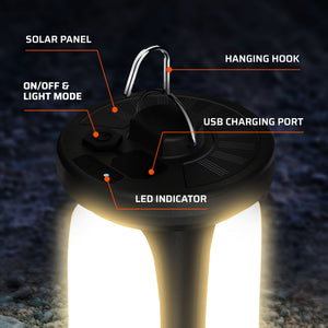 3-Panel Camping Light